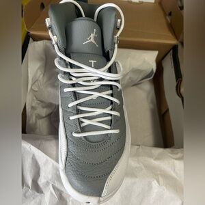 Jordan 12 Retro in Stealth and Cool Gray